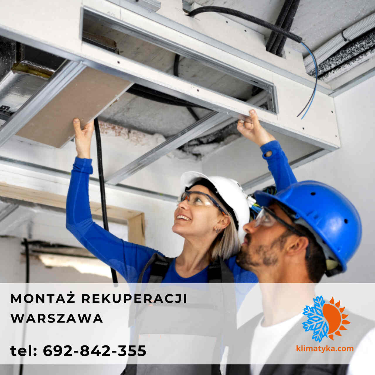 montaż rekuperacji Warszawa