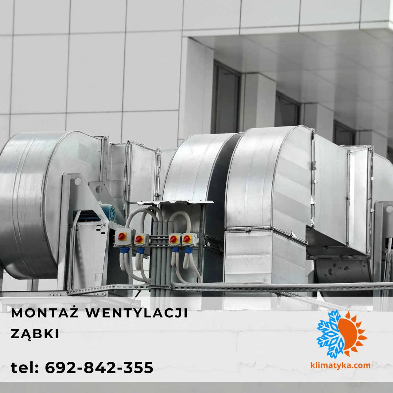 montaż wentylacji ząbki