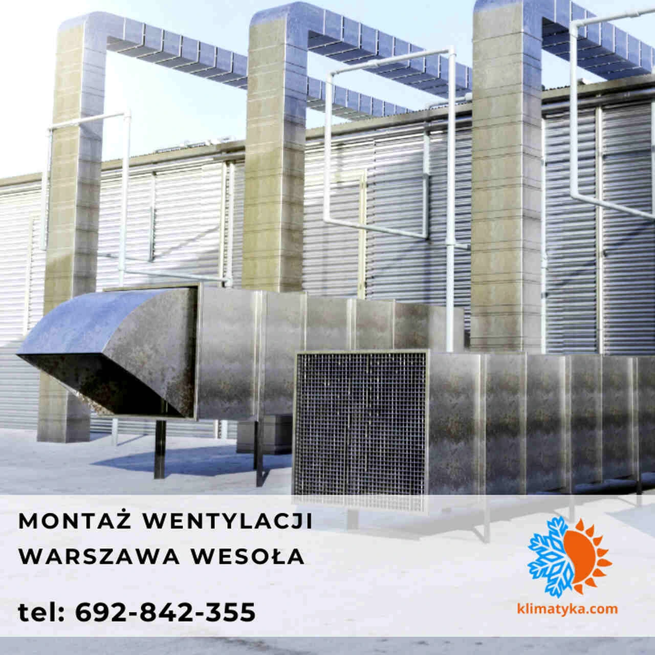 montaż wentylacji warszawa wesoła
