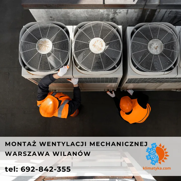 montaż wentylacji mechanicznej warszawa wilanów